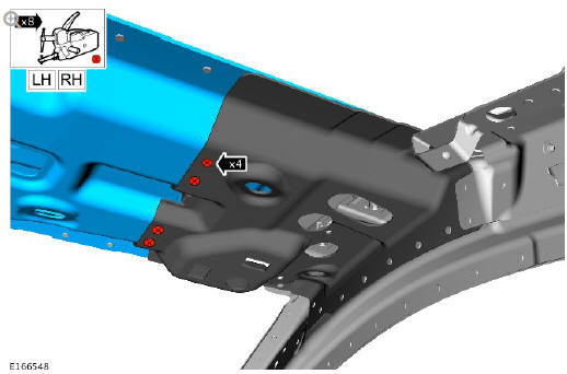 Roof sheet metal repairs windshield header panel (G1770878) removal and installation