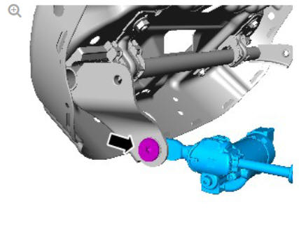 Front seat tilt motor (G1780404) removal and installation