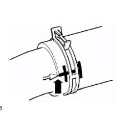 Hose orientation and connection