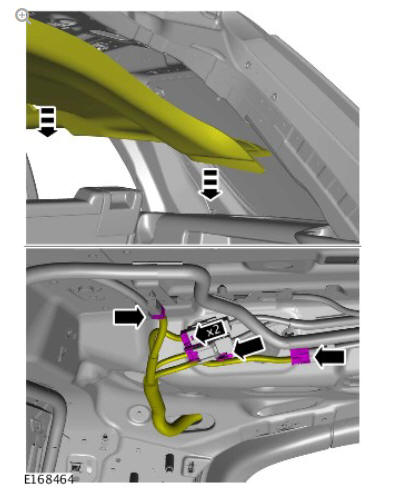 Body closures liftgate (G1785717) removal and installation
