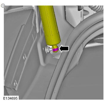 Body closures liftgate (G1785717) removal and installation