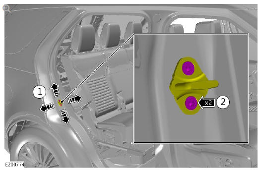 Vehicle specific information and tolerance checks rear door alignment