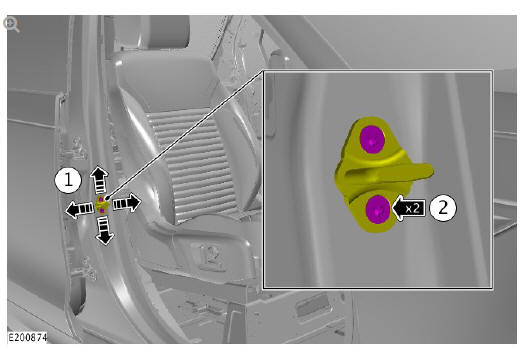 Vehicle specific information and tolerance checks front door alignment
