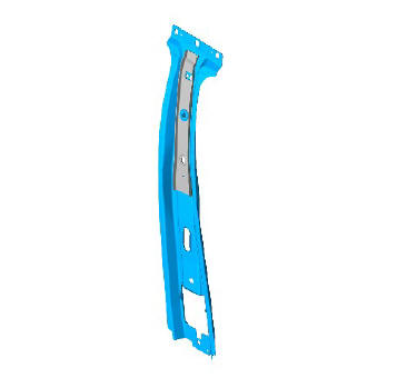 Side panel sheet metal repairs B-pillar inner panel (G1770906) removal and installation