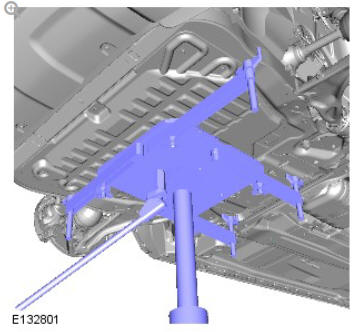 Uni-body, subframe and mounting system front subframe (G2028440) - Removal 