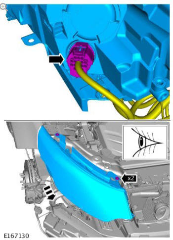 Front end body panels hood latch panel (G1780781) removal and installation