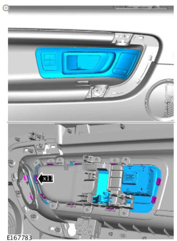 Interior trim and ornamentation rear door trim panel (G1785134) removal and installation