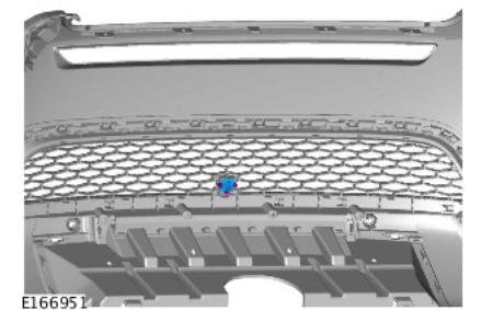 Front bumper cover (G1780369) - Removal 