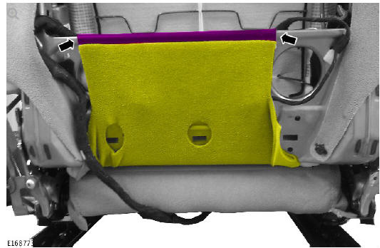 Supplemental restraint system side air bag module (G1785147) removal and installation