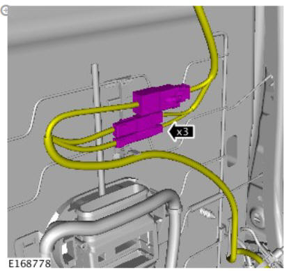 Front row seat backrest cover - vehicles with- power seats (G1780396) removal and installation