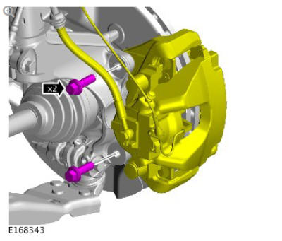 Uni-body, subframe and mounting system front subframe (G2028440) - Removal 