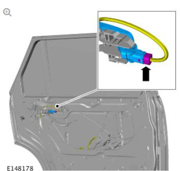 Exterior front door handle (G1794532) removal and installation