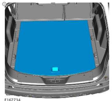 Interior trim and ornamentation loadspace trim panel (G1785138) removal and installation