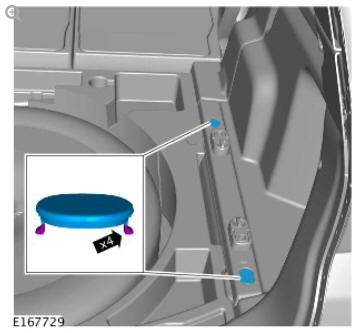 Interior trim and ornamentation loadspace trim panel (G1785138) removal and installation