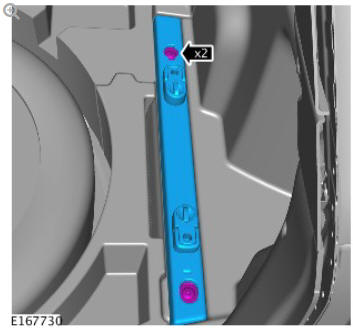 Interior trim and ornamentation loadspace trim panel (G1785138) removal and installation