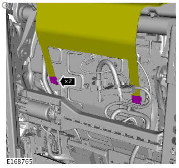 Supplemental restraint system side air bag module (G1785147) removal and installation