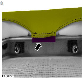 Supplemental restraint system side air bag module (G1785147) removal and installation