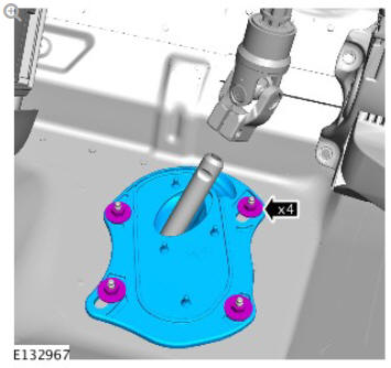 Uni-body, subframe and mounting system front subframe (G2028440) - Removal 
