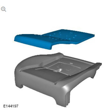Supplemental restraint system occupant classification sensor (G1791885) removal and installation