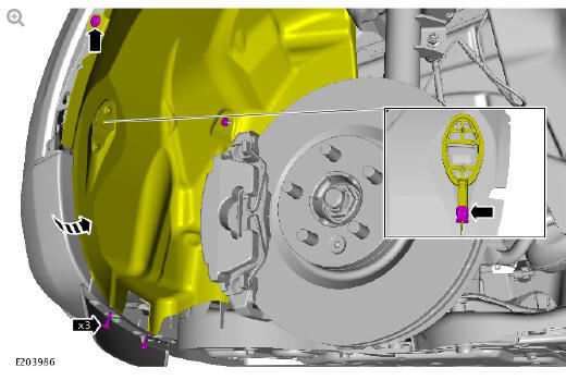Uni-body, subframe and mounting system front subframe (G2028440) - Removal 
