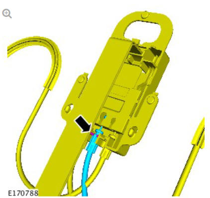 Third row seat backrest cover (G1808263) removal and installation