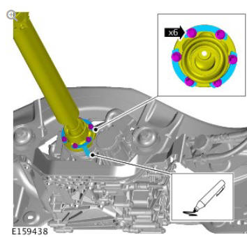Uni-body, subframe and mounting system rear subframe - AWD (G1779461) - Removal