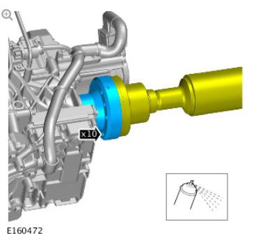 Uni-body, subframe and mounting system rear subframe - AWD (G1779461) - Removal