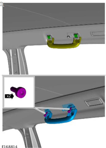 Interior trim and ornamentation headliner (G1785136) removal and installation