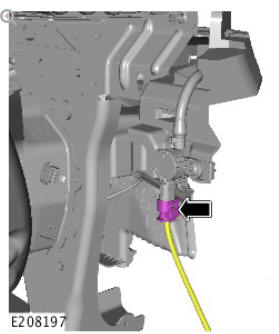 Pedestrian protection system pedestrian impact sensor (G2158916) removal and installation