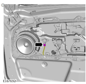 Supplemental restraint system front door side impact sensor (G1785148) removal and installation