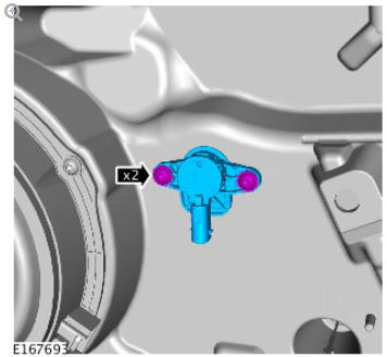 Supplemental restraint system front door side impact sensor (G1785148) removal and installation