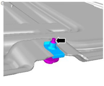 Front end body panels engine undershield (G1660881) removal and installation