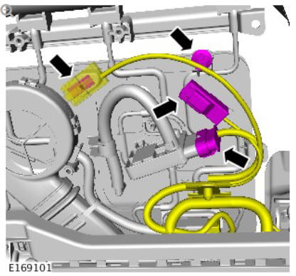 Front row seat track - vehicles with- power seats (G1780408) removal and installation