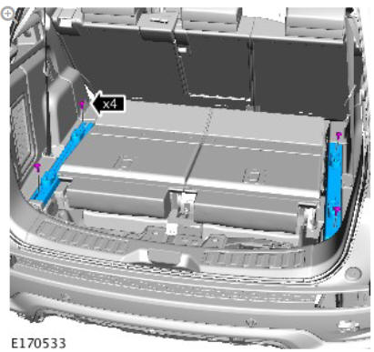 Third row seat (G1808245) removal and installation