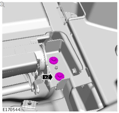 Third row seat (G1808245) removal and installation