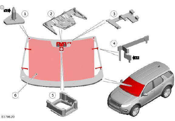 Component location - sheet 1 of 6