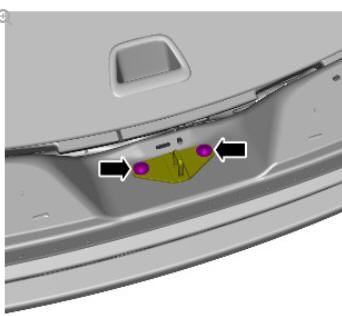 Liftgate striker adjustment