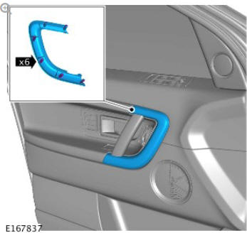 Interior trim and ornamentation front door trim panel (G1785135) removal and installation