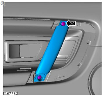 Interior trim and ornamentation front door trim panel (G1785135) removal and installation