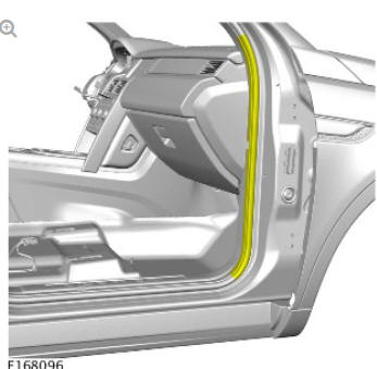 Supplemental restraint system driver lower airbag module (G1785723) removal and installation