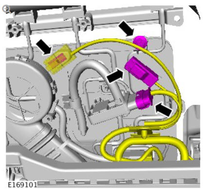 Front row passenger seat cushion heater element - vehicles with- power seats (G1780412) removal and installation