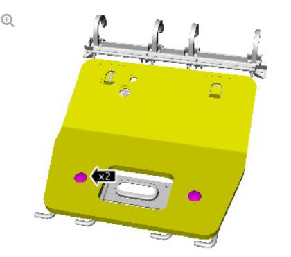 Front row passenger seat cushion heater element - vehicles with- power seats (G1780412) removal and installation