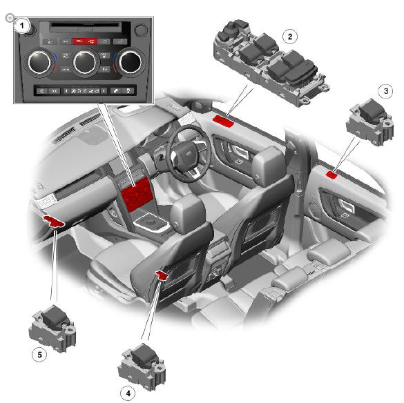 COMPONENT LOCATION - SHEET 5 OF 5