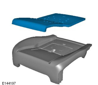 Front row passenger seat cushion heater element - vehicles with- power seats (G1780412) removal and installation