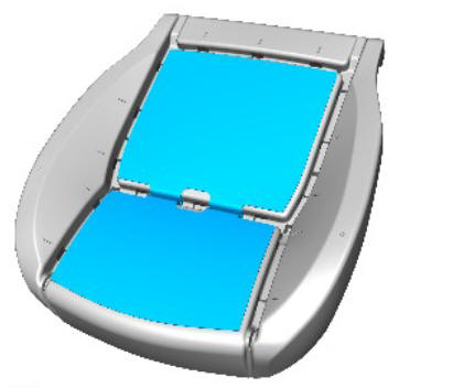Front row seat driver cushion heater element - vehicles with- power seats (G1780410) removal and installation