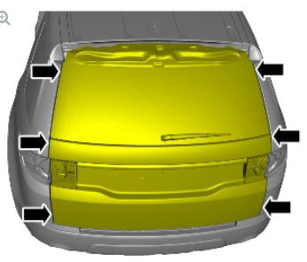 Liftgate striker adjustment