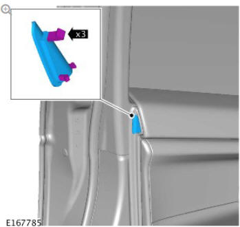 Interior trim and ornamentation front door trim panel (G1785135) removal and installation
