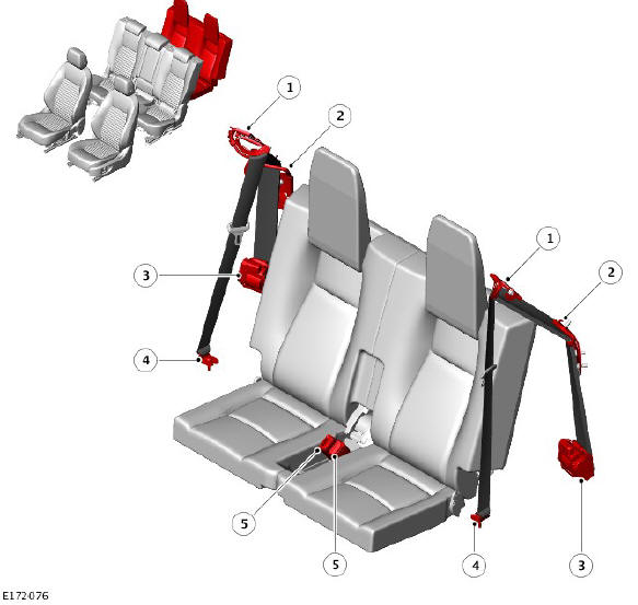 Component Location - Sheet 3 of 3 - 7 Seat Vehicles