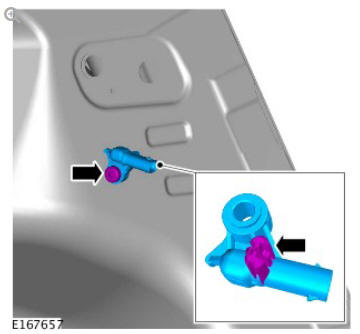 Supplemental restraint system 'C' pillar side impact sensor (G1785149) removal and installation