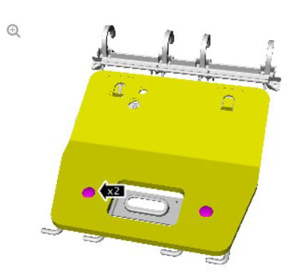 Front row passenger seat cushion - vehicles with- power seats (G1780416) removal and installation